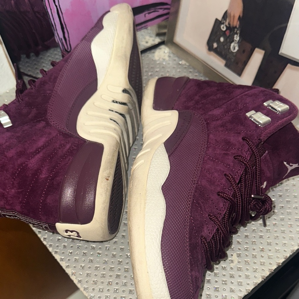 Air Jordan 12 Retro "Bordeaux" EUC - Picture 9 of 13